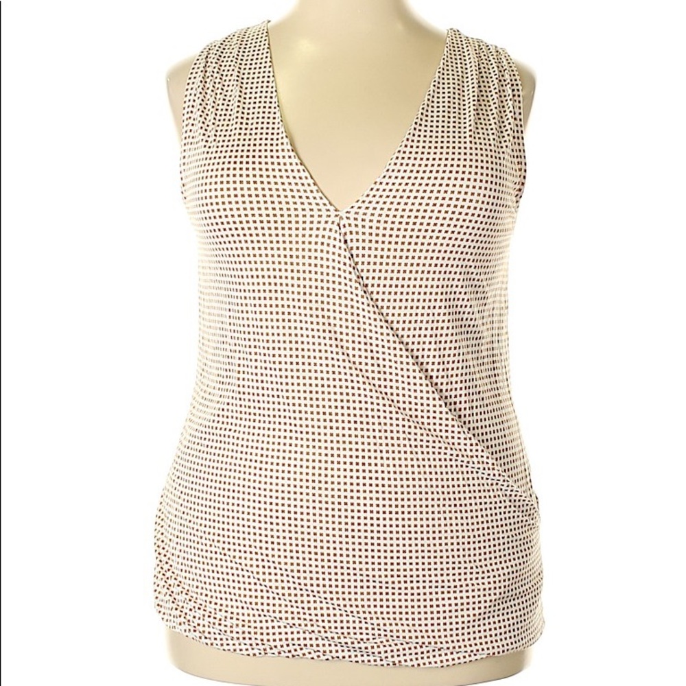 Sleeveless Wrap Shirt